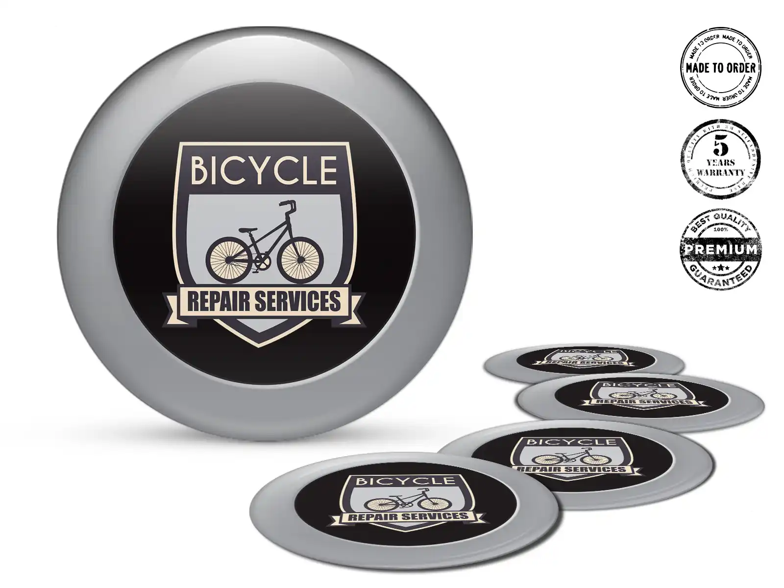 Rim stickers Drift Style Limited Dome for Vehicles